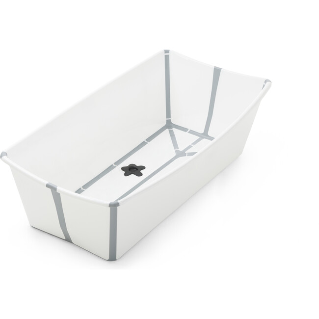 Stokke® Flexi Bath® X-Large Transparent Foldable Bundle, White - Tubs - 3