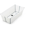 Stokke® Flexi Bath® X-Large Transparent Foldable Bundle, White - Tubs - 3