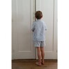 Rieur Top & Short Pyjamas, Lake Print - Pajamas - 3