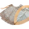 Dreams Garden Liberty Print Full Skater Skirt, Peach - Skirts - 1 - thumbnail