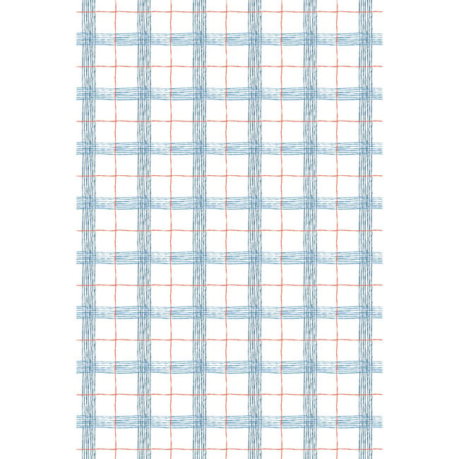 Georges Plaid Kilt Shirt, Blue - Shirts - 3