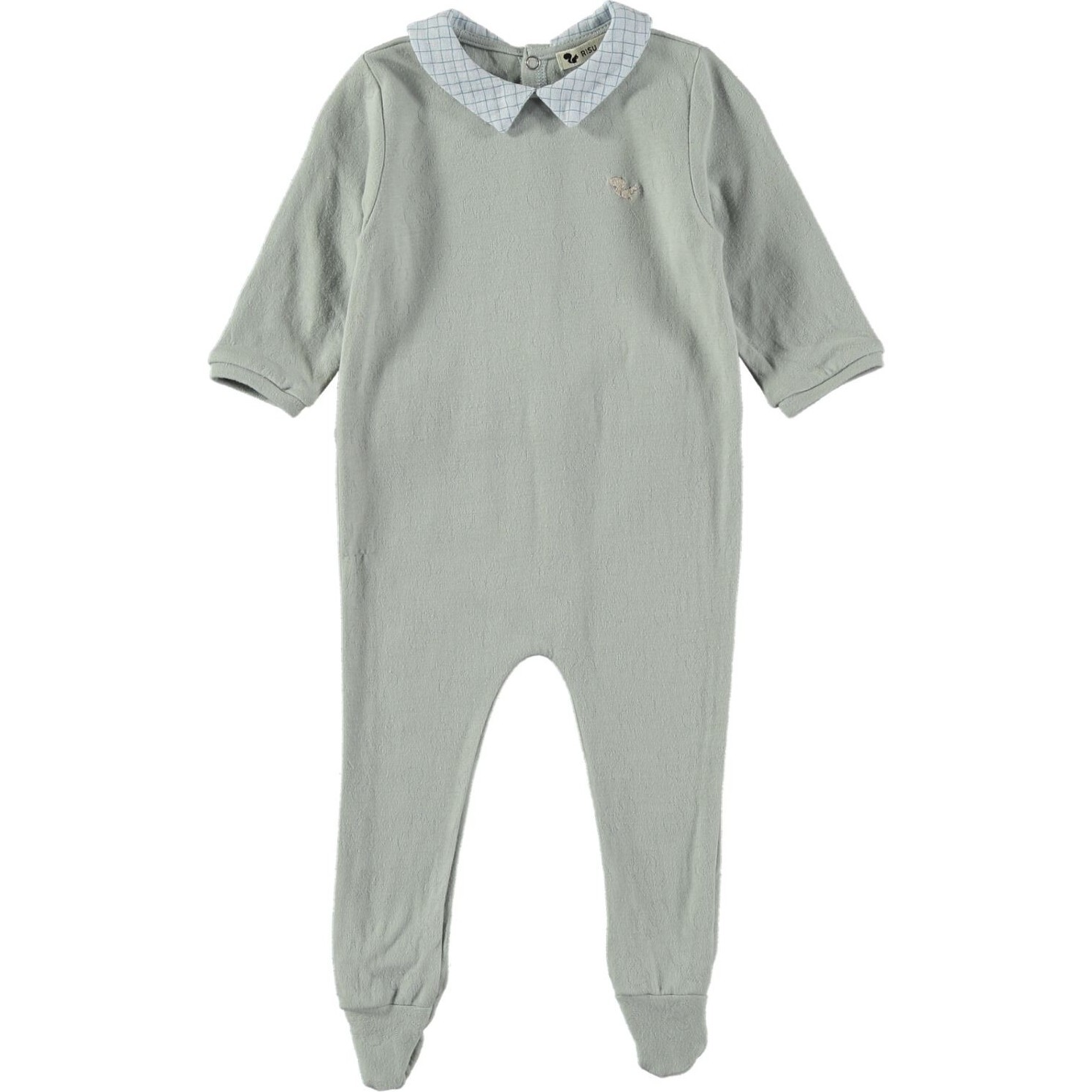 Dodu Little Pointed Collar Pyjamas, Eyelet - Pajamas - 1
