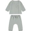 Baby Piccolo Top & Saroual Trousers Set, Eyelet - Mixed Apparel Set - 2