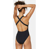 The Tulum One Piece Long Torso, Black - One Pieces - 2