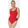 The Tulum One Piece Long Torso, Cherry Red - One Pieces - 4