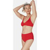 The Valencia Top, Cherry Red - Two Pieces - 4