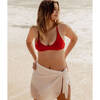 The Valencia Top, Cherry Red - Two Pieces - 5