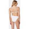 The Santorini Top, White - Two Pieces - 3