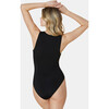 The Malibu One Piece Long Torso, Black - One Pieces - 4