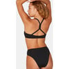 The 90s High Waisted Bikini Bottom, Black - Two Pieces - 2