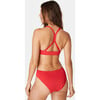 The 90s High Waisted Bottom, Cherry Red - Two Pieces - 2