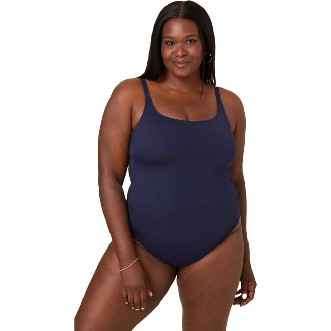 The Amalfi One Piece Long Torso, Navy - One Pieces - 4