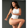 The Malibu One Piece, White Ribbed - One Pieces - 6