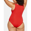 The Malibu One Piece Long Torso, Cherry Red - One Pieces - 7