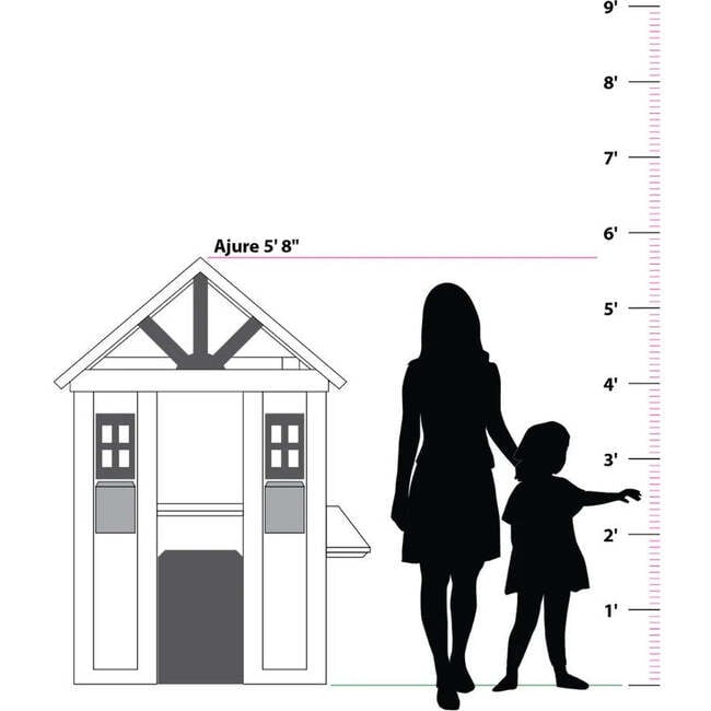 Ajure Playhouse Custom Color - Playhouses - 9