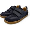 Pele Barefoot Sneaker, Navy Leather - Sneakers - 1 - thumbnail