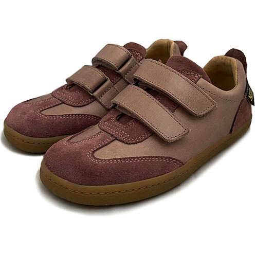 Pele Barefoot Sneaker, Rose Leather