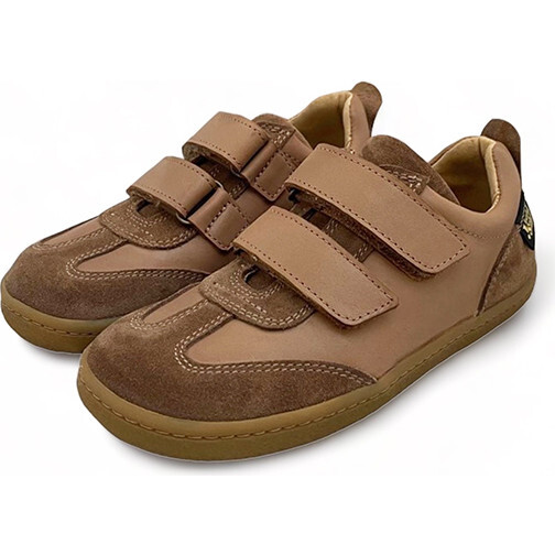 Pele Barefoot Sneaker, Hazel Leather