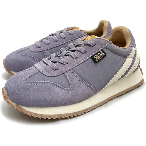 Keegan Sneakers, Lilac Textile - Sneakers - 1