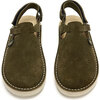 Heidi Clog, Olive Suede - Slip Ons - 3