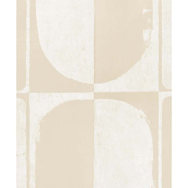 The Cloisters Panel Set 5-Yard Wallpaper, Warm White - Wallpaper - 3