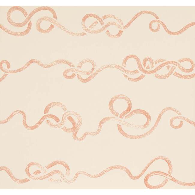 Rhapsody 10-Yard Wallpaper, Terracotta - Wallpaper - 3