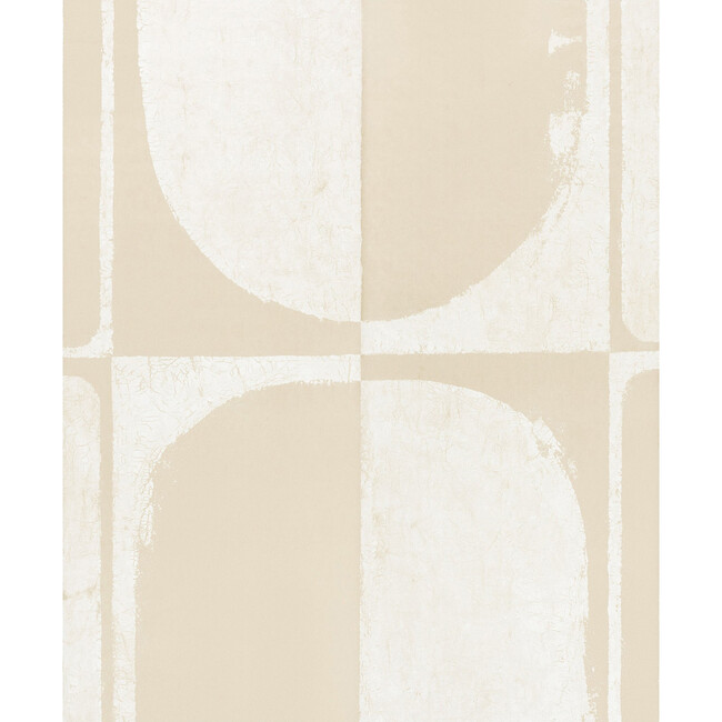 The Cloisters Panel Set 5-Yard Wallpaper, Warm White - Wallpaper - 7