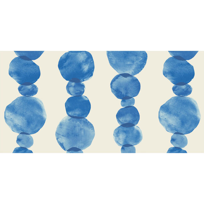 Hyperion 10-Yard Wallpaper, Bright Blue