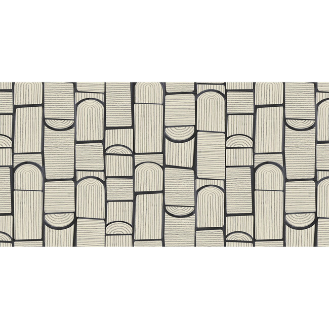 Bloomsbury 10-Yard Wallpaper, Carbon