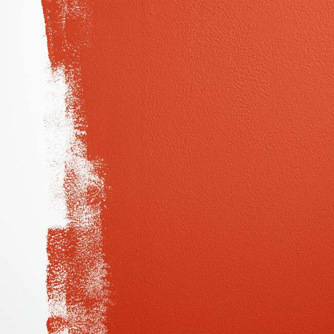 Bada Bing! Low-Sheen Semi-Matte Paint, Bright Red-Orange - Paint - 3