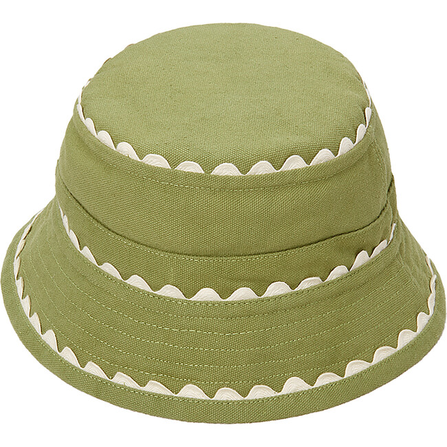Jumbo Rick-Rack Bucket Hat, Camper