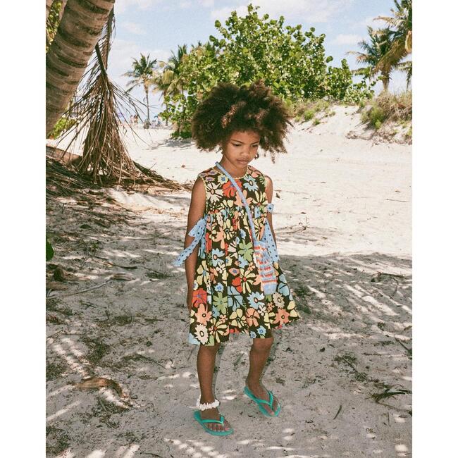 Cabana Graphic Print Elastic Waist Short, Flamingo - Shorts - 4