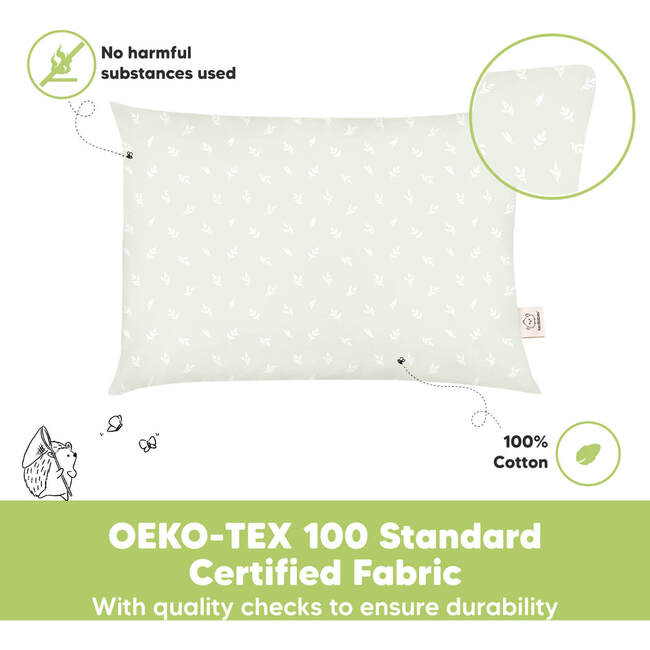 Toddler Pillows 13X18, Herb (Pack of 2) - Pillows - 5