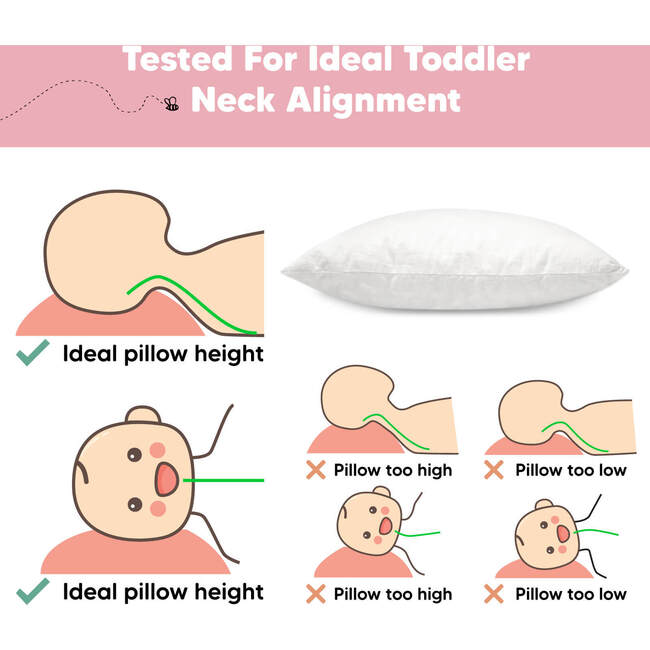 Toddler Pillows 13X18, Herb (Pack of 2) - Pillows - 7