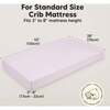 Soothe Fitted Crib Sheet, Thistle (Pack of 2) - Crib Sheets - 3