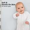 Soothe Fitted Crib Sheet, Hazy Blue (Pack of 2) - Crib Sheets - 4