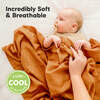 Lumi Muslin Swaddle Blankets, Spice - Swaddles - 2