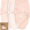 Baby soothe Zippy Swaddle Sleep Sack Newborn, Angelic (Pack of 3) - Swaddles - 1 - thumbnail