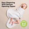 Baby soothe Zippy Swaddle Sleep Sack Newborn, Aspire (Pack of 3) - Swaddles - 2