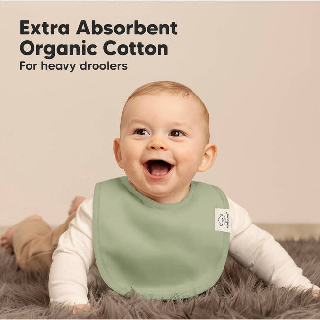Baby Urban Drool Bibs Set, Embrace (Pack of 8) - Bibs - 5