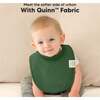 Baby Quin Drooling Teething Bibs, Hunter (Pack of 8) - Bibs - 2