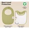 Baby Quin Drooling Teething Bibs, Hunter (Pack of 8) - Bibs - 3