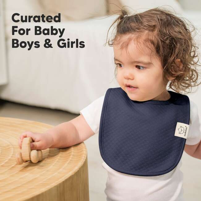 Baby Quin Drooling Teething Bibs, Hunter (Pack of 8) - Bibs - 6