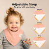 Baby Organic Bandana Drool Bibs, Embrace (Pack of 8) - Bibs - 3
