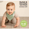 Baby Organic Bandana Drool Bibs, Embrace (Pack of 8) - Bibs - 4