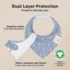Baby Organic Bandana Drool Bibs, Pets & Paws (Pack of 8) - Bibs - 2