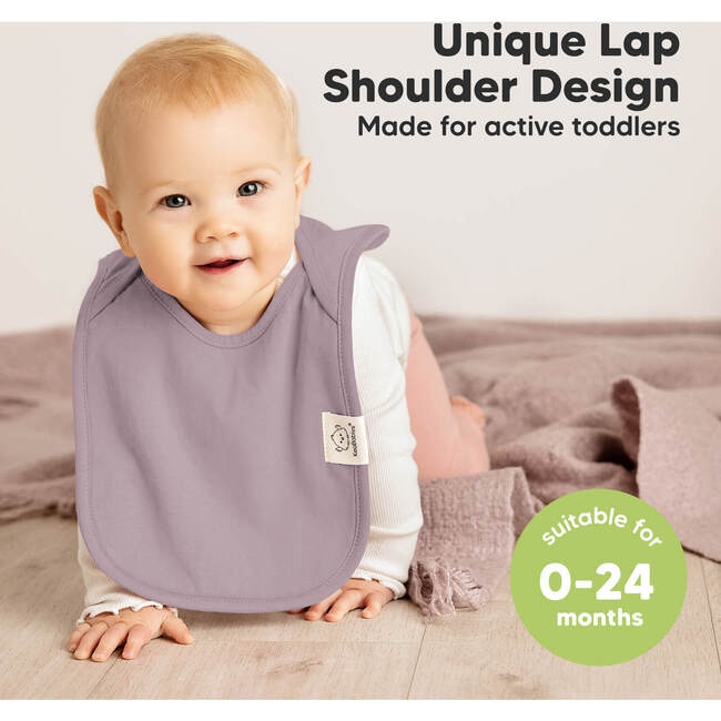 Baby Hallo Drool Bibs, Embrace (Pack of 8) - Bibs - 2