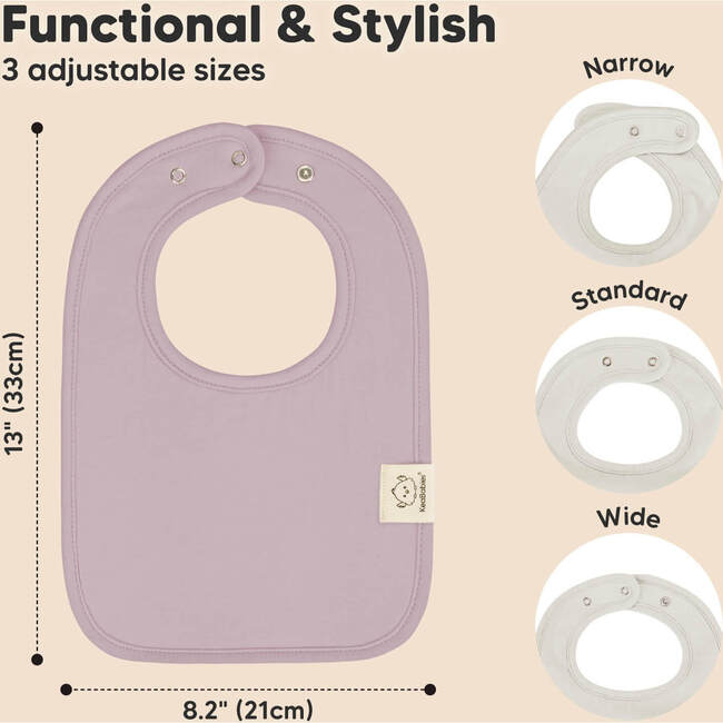 Baby Coast Drool Bibs, Embrace (Pack of 8) - Bibs - 2