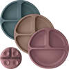 Baby BPA-Free Prep Silicone Suction Plate, Rocky (Pack of 3) - Food Storage - 1 - thumbnail