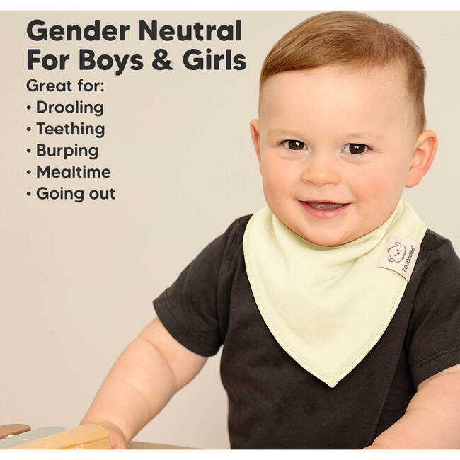Baby Organic Bandana Drool Bibs, Embrace (Pack of 8) - Bibs - 6